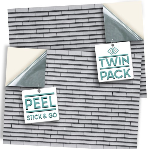 Dolls house wallpaper twin - house,