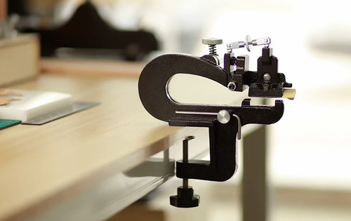 Leather craft edge skiving - edge,