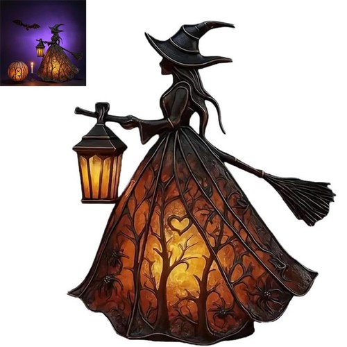 Halloween witch lamp gothic - halloween,