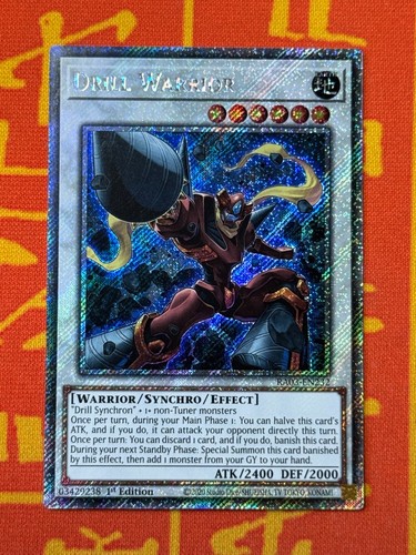 Yugioh drill warrior - drill, platinum