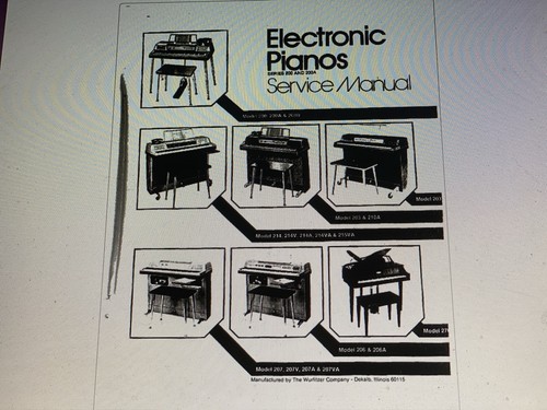 Wurlitzer electronic piano - electronic,
