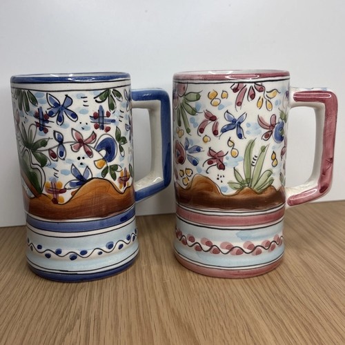 Hand painted portuguese mug - hand,