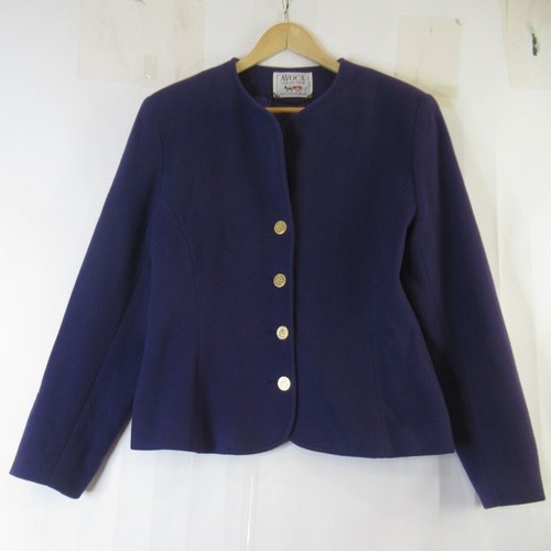 Vintage purple avoca wool and - vintage,