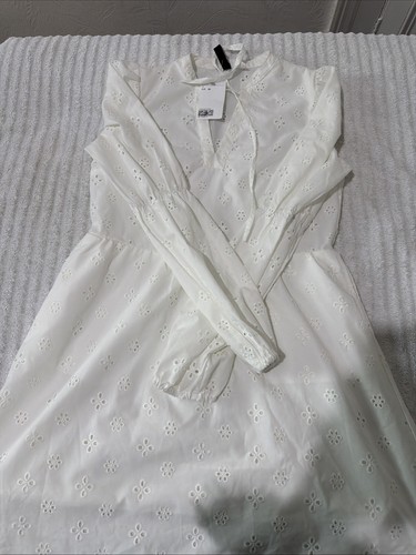 White dress m - white,