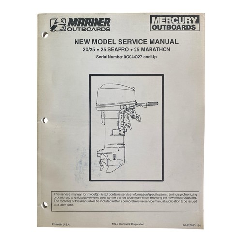Mercury mariner hp - mercury,