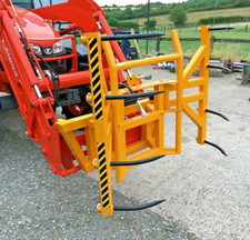 NEW VERTICAL ROUND & SQUARE BALE GRAB SQUEEZE, handler , tractor, baler,trailer,
