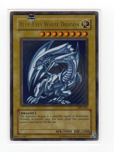 Blue eyes white dragon - eyes,