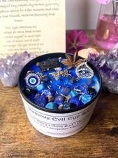EVIL EYE PROTECTION Magic Spell Candle | Witchcraft Wicca Pagan Magick