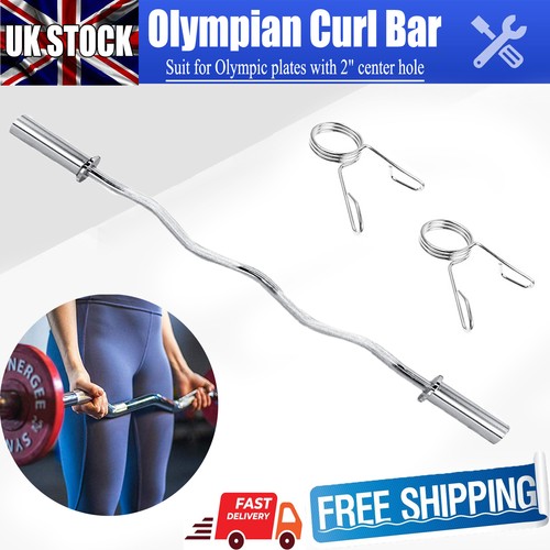 4ft olympic curl bar - olympic, ez