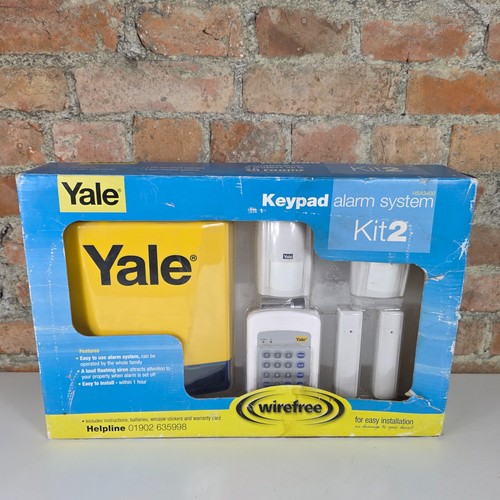 Yale keypad alarm system - kit, 2