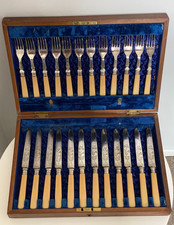 Antique EPNS Faux Bone Handle