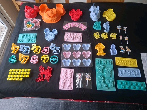 Disney cookie cake moulds - disney,