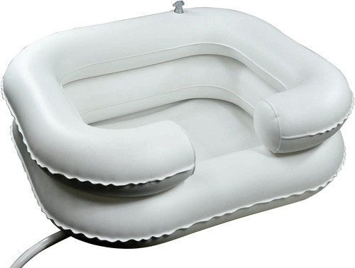 Inflatable hair wash basin - hair,