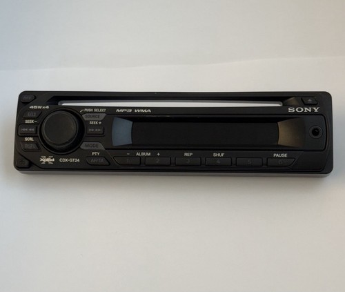 Sony cdx gt24 car stereo - stereo, head