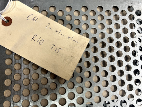 Damaged galvanized - *damaged*,