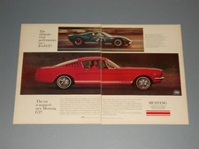 1965 2-PAGE MUSTANG GT AND