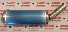 2008 Ducati 848 Exhaust Pipe Muffler Silencer left side only 57411962C scratch