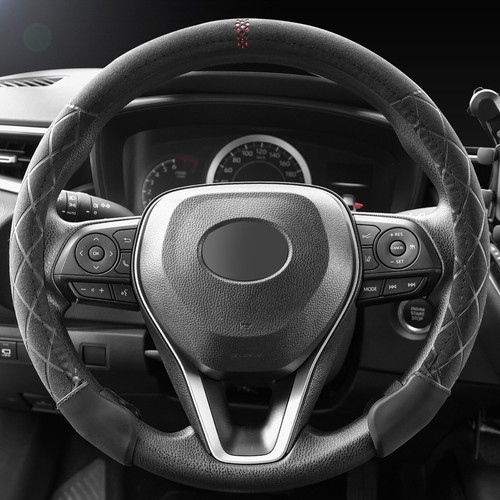 Car steering wheel - wheel, suede