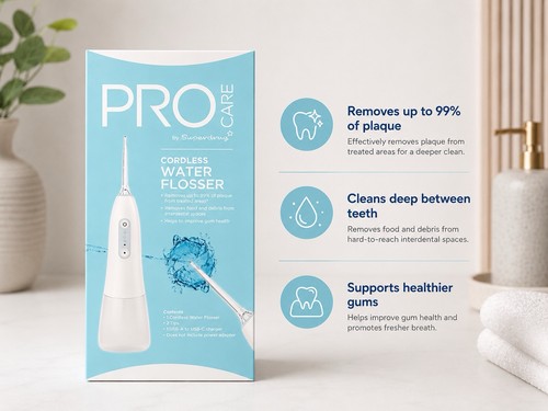 Cordless water flosser - water,