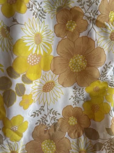 Vintage yellow flower - yellow,