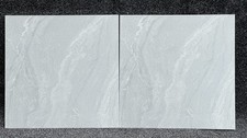 Sample Tile 600x600mm Light Grey Matt Stone Effect Porcelain Floor & Wall