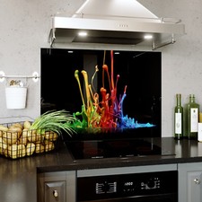 Glass Splashback Kitchen Tile