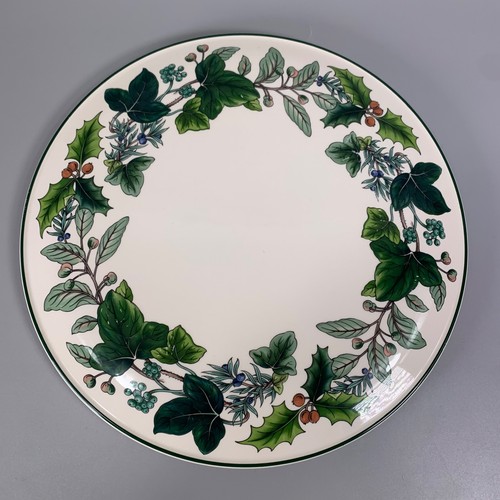 Spode green garland - spode, plate