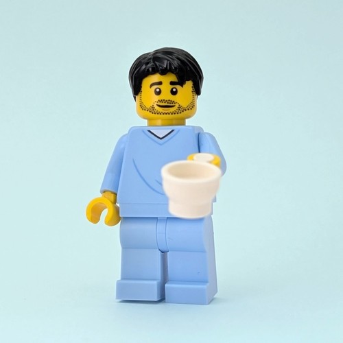Lego male nurse minifigure - nurse,