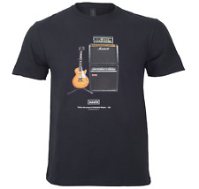Official Oasis T Shirt Definitely Maybe Guitar New Black S M L XL XXL