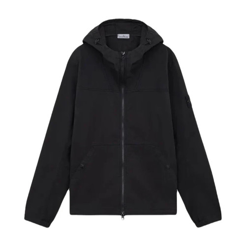 Stone island black - island, hooded