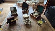 Colection of brass nautical