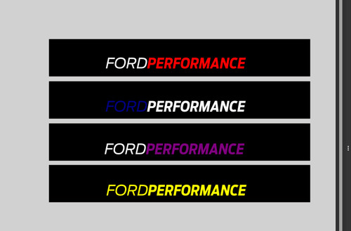 Ford performance sunstrip - performance, and