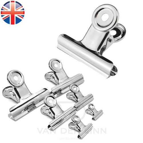 Silver bulldog clips vdl - bulldog,