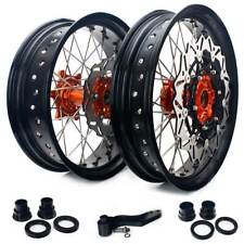 17" Supermoto Wheels Rims Hubs