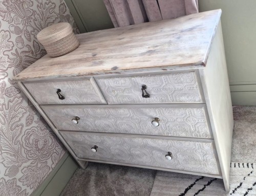 Ikea leksvik pine chest 4 - leksvik,