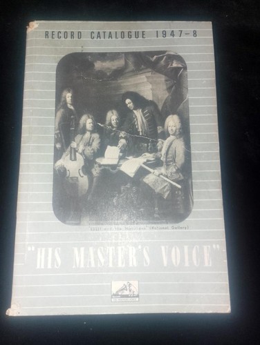 1947 his master voice hmv - his, master's