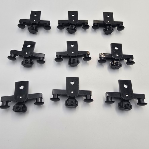 Lego train black buffer beam - black,