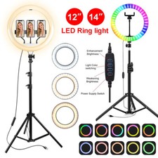 12" 14" LED Selfie Ring Light