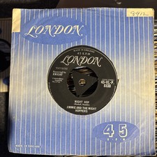JIMMIE AND THE NIGHT HOPPERS ~ NIGHT HOP b/w CRUISING ~ UK LONDON TRI CENTRE 7"