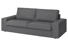 Brand New Ikea KIVIK Cover for 2-seat sofa, Skiftebo dark grey, 604.650.82