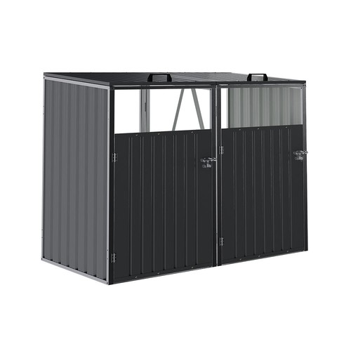Double wheelie bin storage - bin,