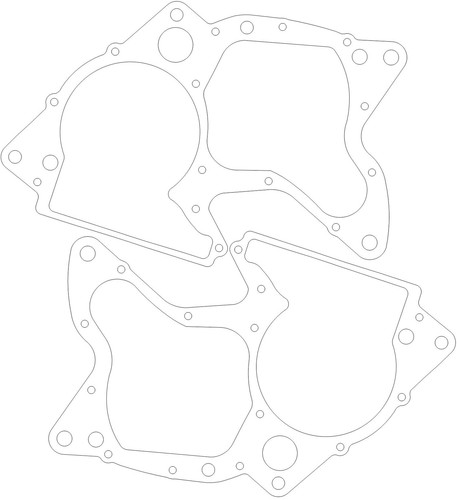 Suzuki pe400 gasket center - gasket,