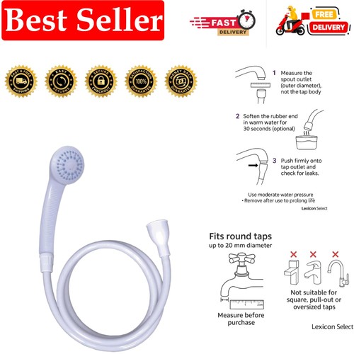 Tap shower head attachment - head, –