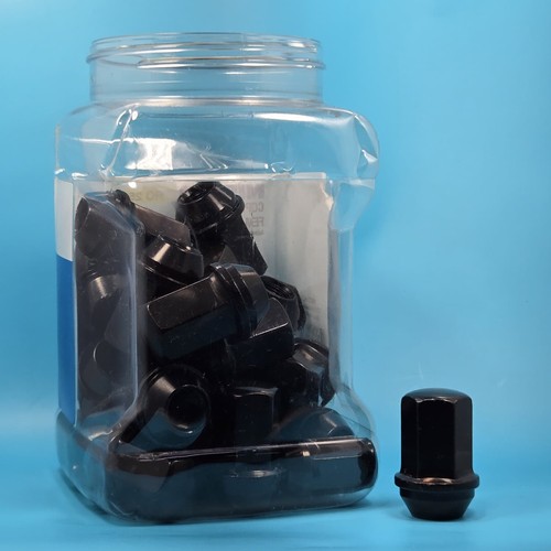 Set black lug nuts - of,