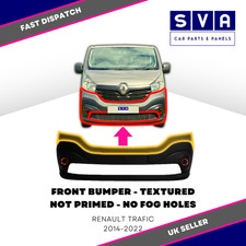 For Renault Trafic 2014-2022 Front Bumper Texture Insurance Approved 6202200Q0B