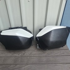 Original DUCATI MULTISTRADA 2010-14 FULL SET PANNIERS BOX WITH BRACKETS ANS KEY