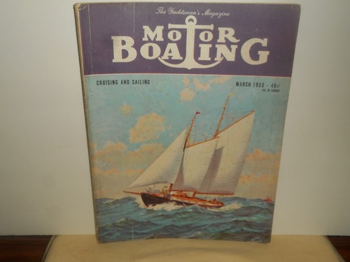 Motor boating magazine march - boating,