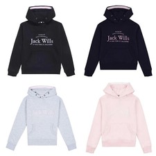 Jack Wills Script Hooded Hoodie Kangaroo Pocket Kids Boys Girls