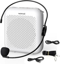 Norwii s358 Voice Amplifier,  Portable Mini Wired Microphone Headset