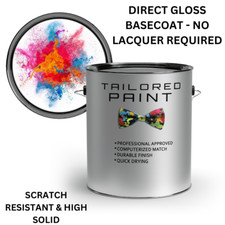 For PROTON 4XT2B GREENISH,DOLPHIN GREY MET Direct Gloss Spray Car Paint RFU